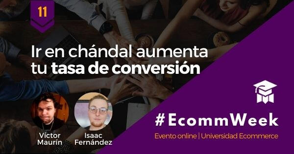 En chandal a la EcommWeek